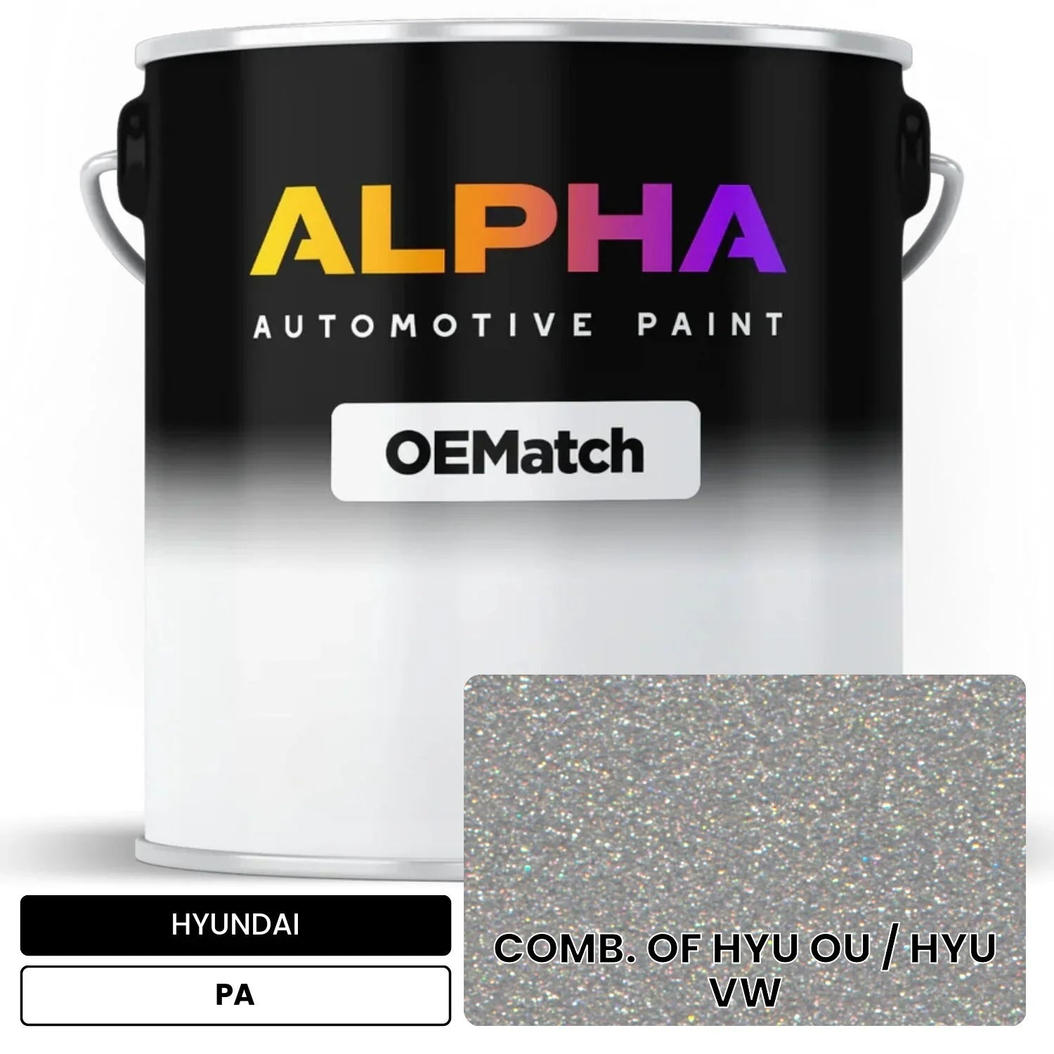 HYUNDAI COMB. OF HYU OU / HYU VW PA OEMatch Basecoat