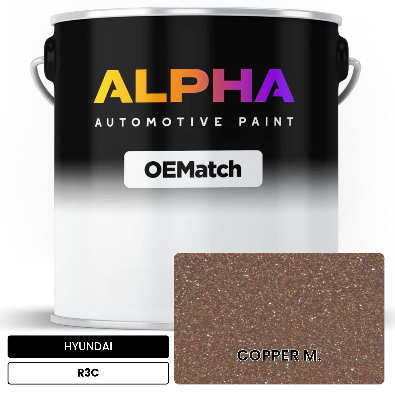 HYUNDAI COPPER M. R3C OEMatch Basecoat