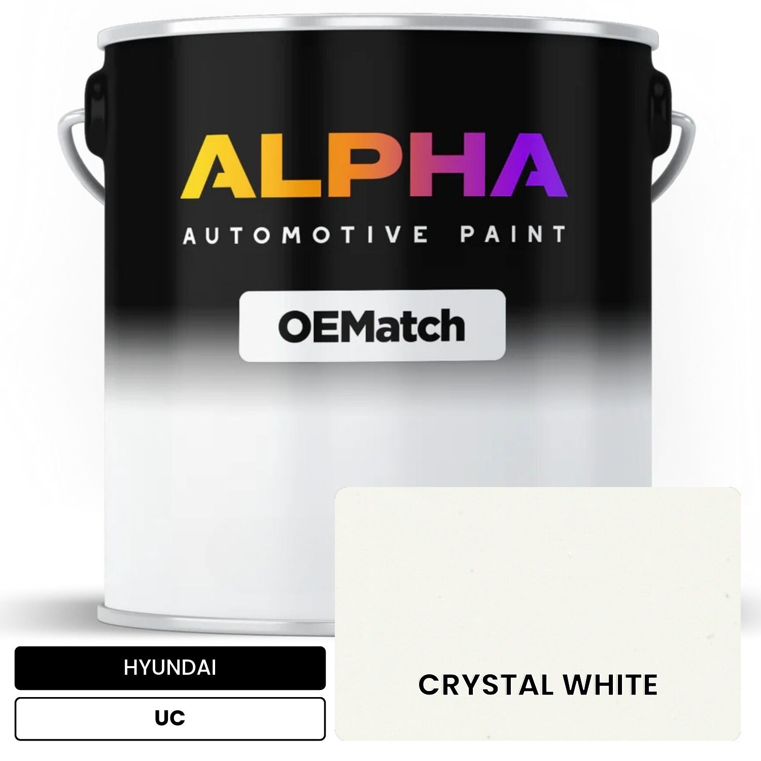 HYUNDAI CRYSTAL WHITE UC OEMatch Basecoat