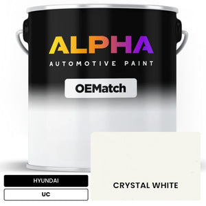 HYUNDAI CRYSTAL WHITE UC | OEMatch Automotive Basecoat