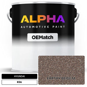 HYUNDAI EARTHY BEIGE M. R3A | OEMatch Automotive Basecoat