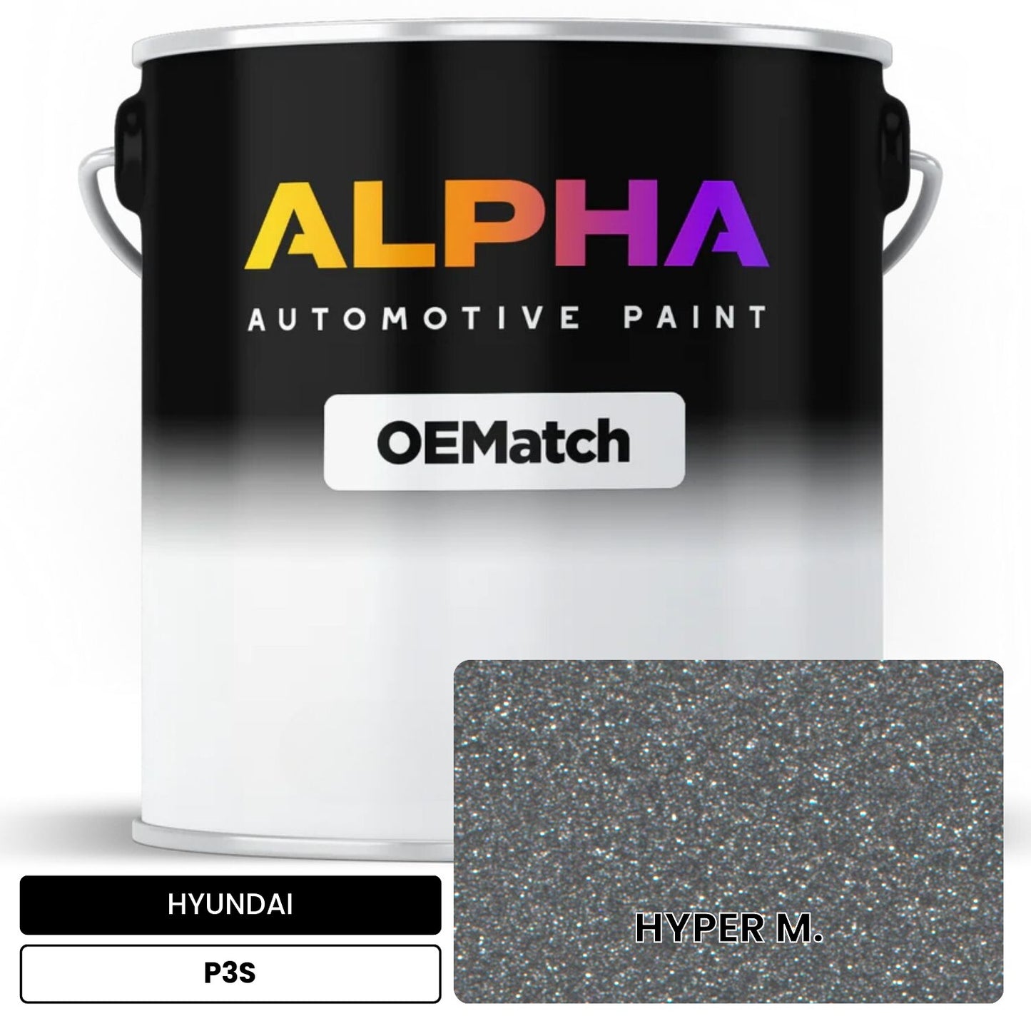 HYUNDAI HYPER M. P3S OEMatch Basecoat