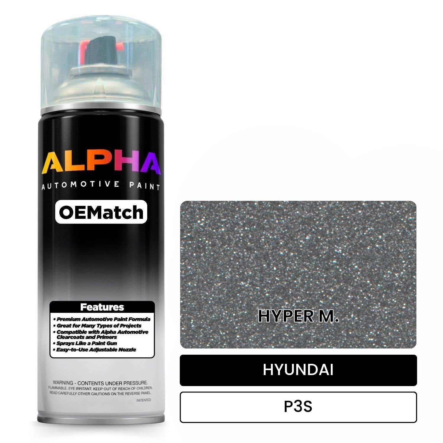 HYUNDAI HYPER M. P3S OEMatch Spraycan