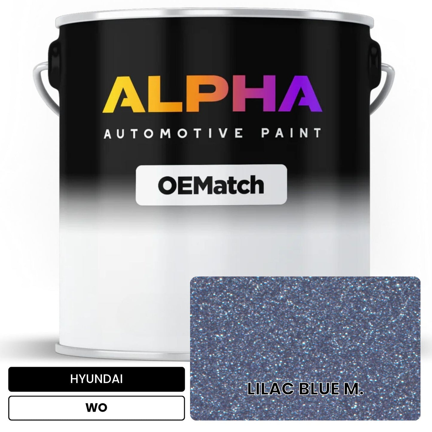 HYUNDAI LILAC BLUE M. WO OEMatch Basecoat