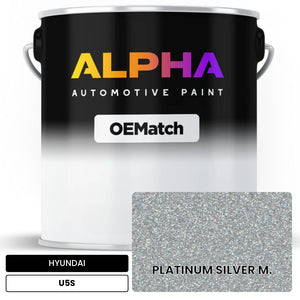 HYUNDAI PLATINUM SILVER M. U5S | OEMatch Automotive Basecoat