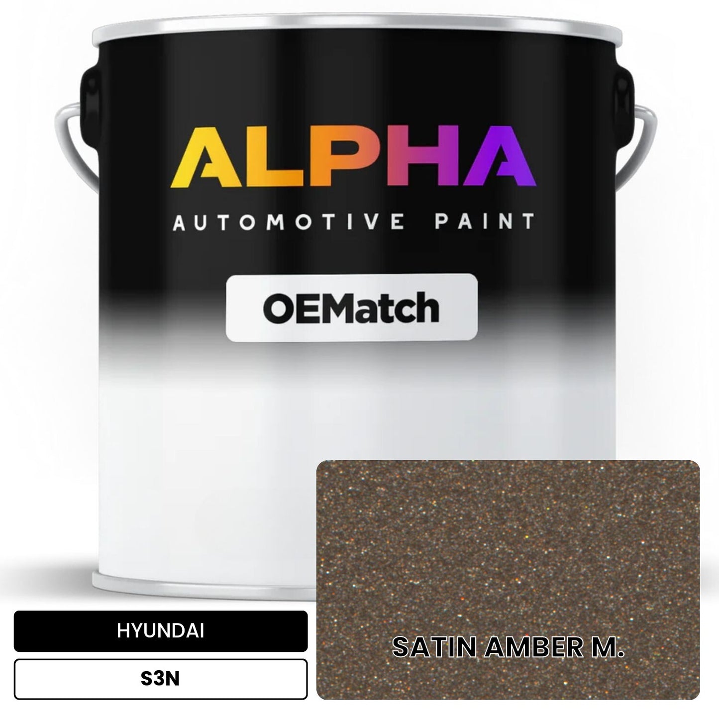 HYUNDAI SATIN AMBER M. S3N OEMatch Basecoat
