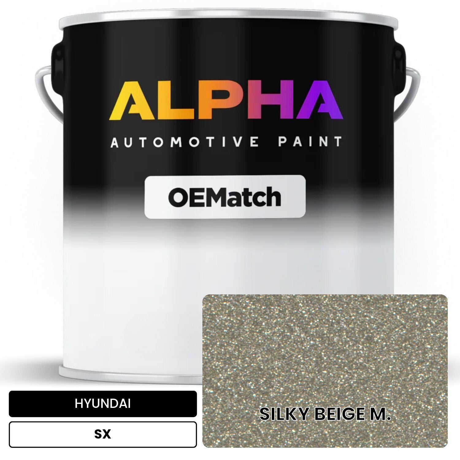HYUNDAI SILKY BEIGE M. SX OEMatch Basecoat