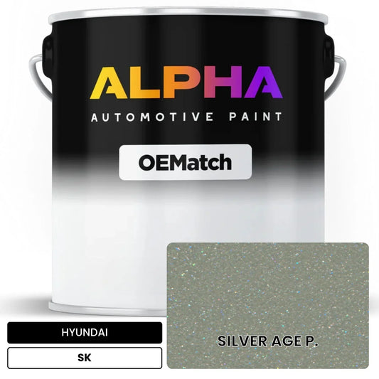 HYUNDAI SILVER AGE P. SK OEMatch Basecoat