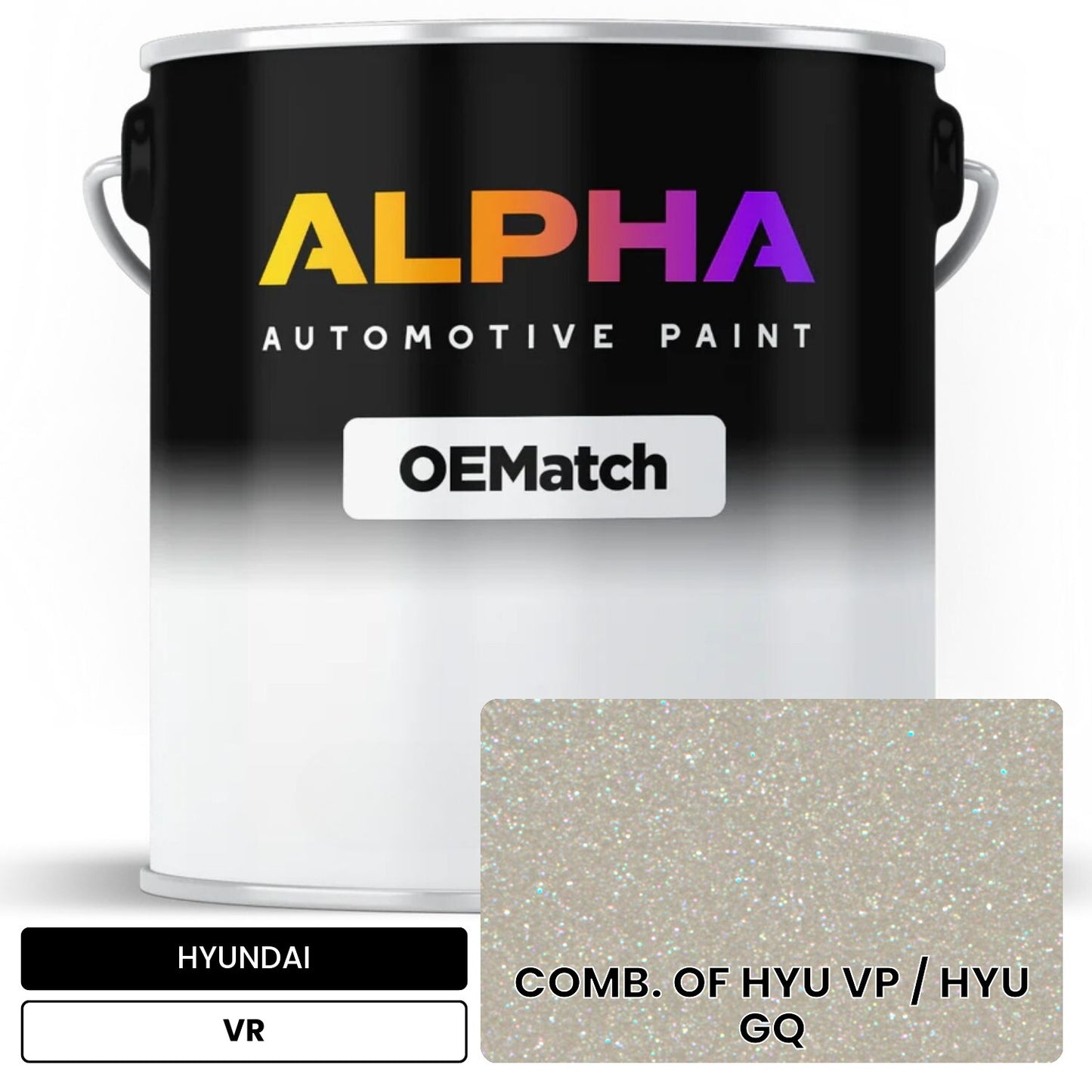 HYUNDAI COMB. OF HYU VP / HYU GQ VR OEMatch Basecoat