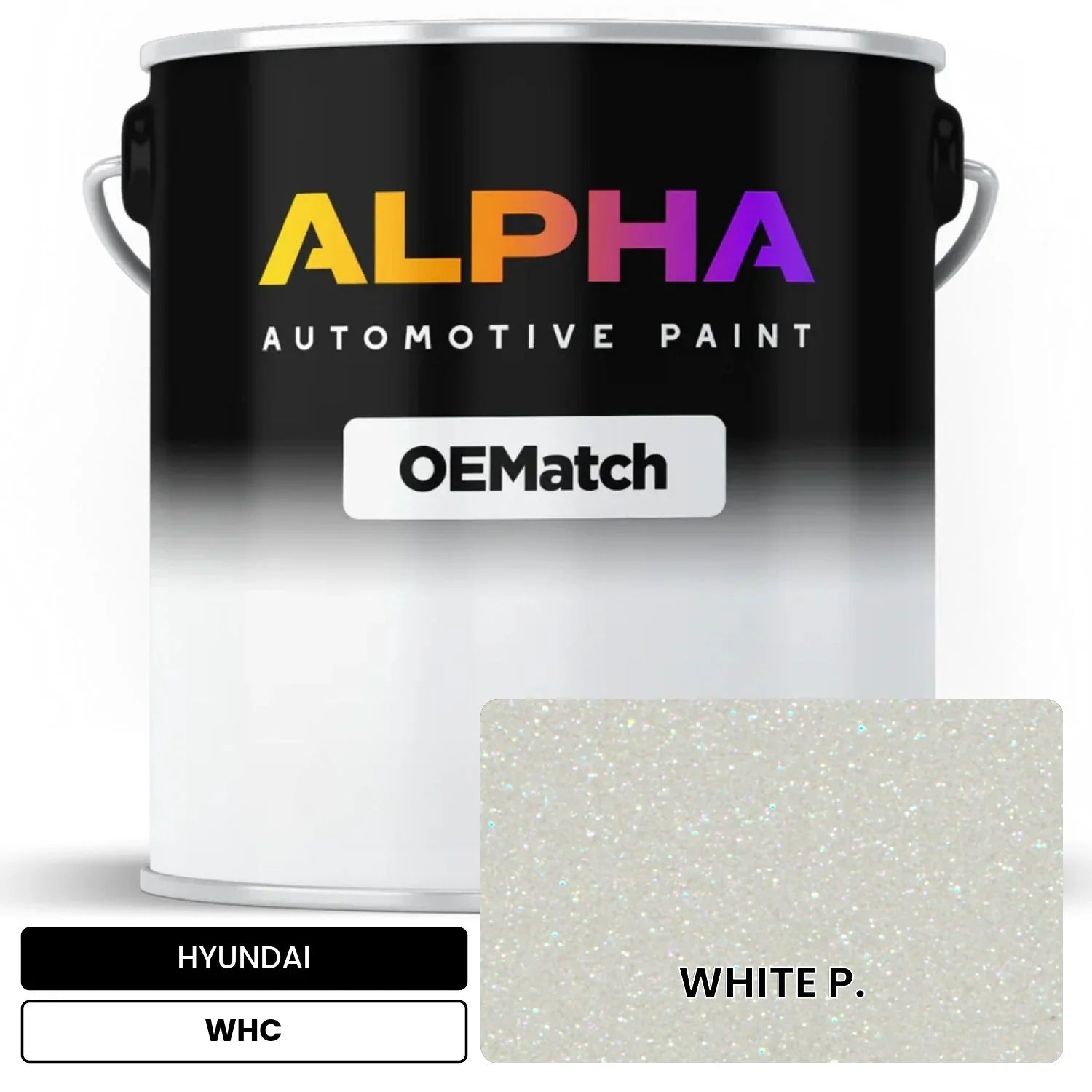 HYUNDAI WHITE P. WHC OEMatch Basecoat