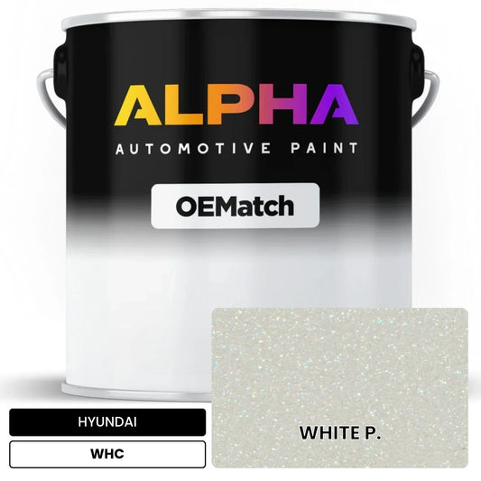 HYUNDAI WHITE P. WHC OEMatch Basecoat