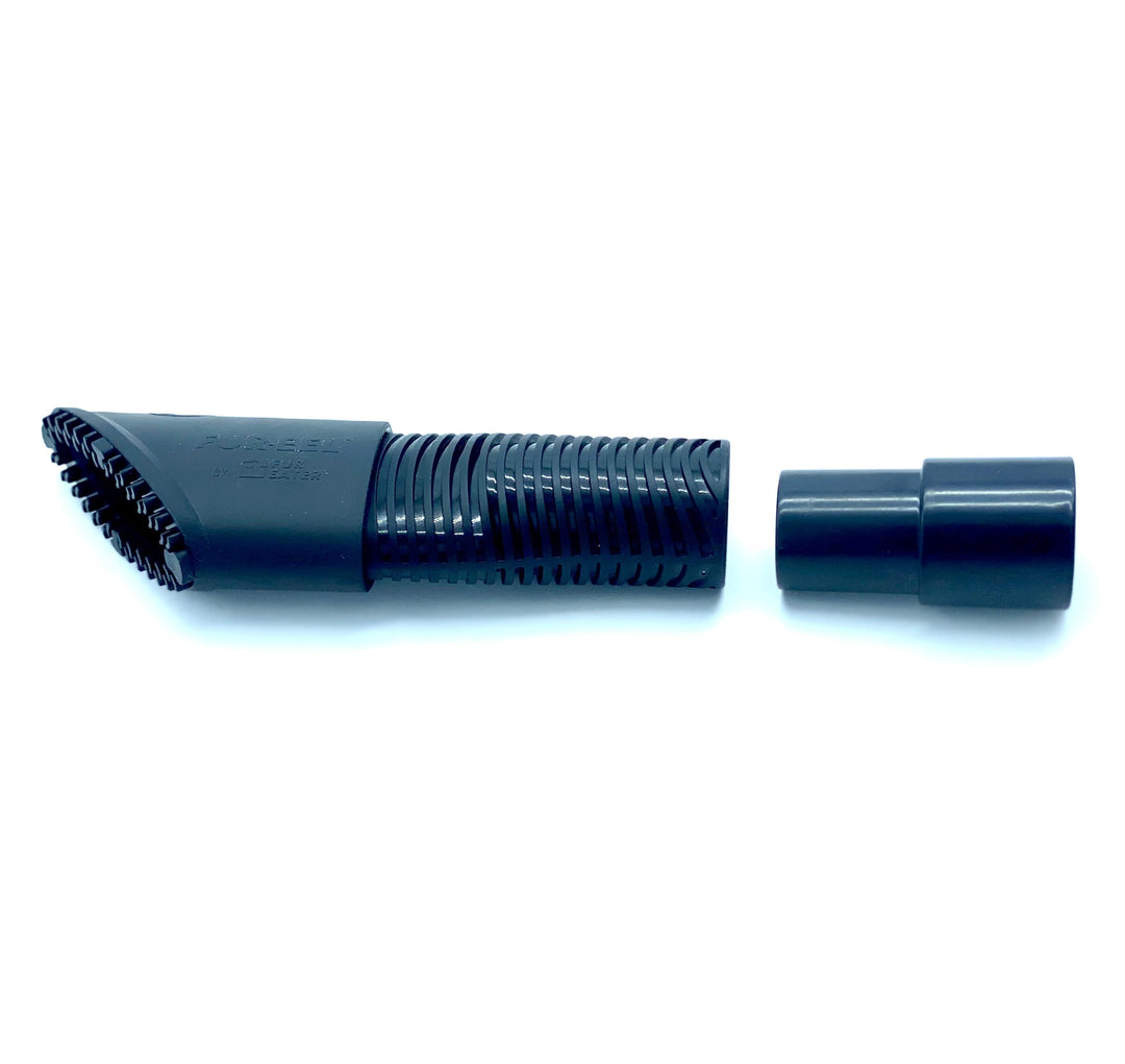 Adapter (A) for Shark, Hoover, Miele, Black and Decker, Karcher, Bissell and many more. 1  3/8 inch (35 mm) hose end