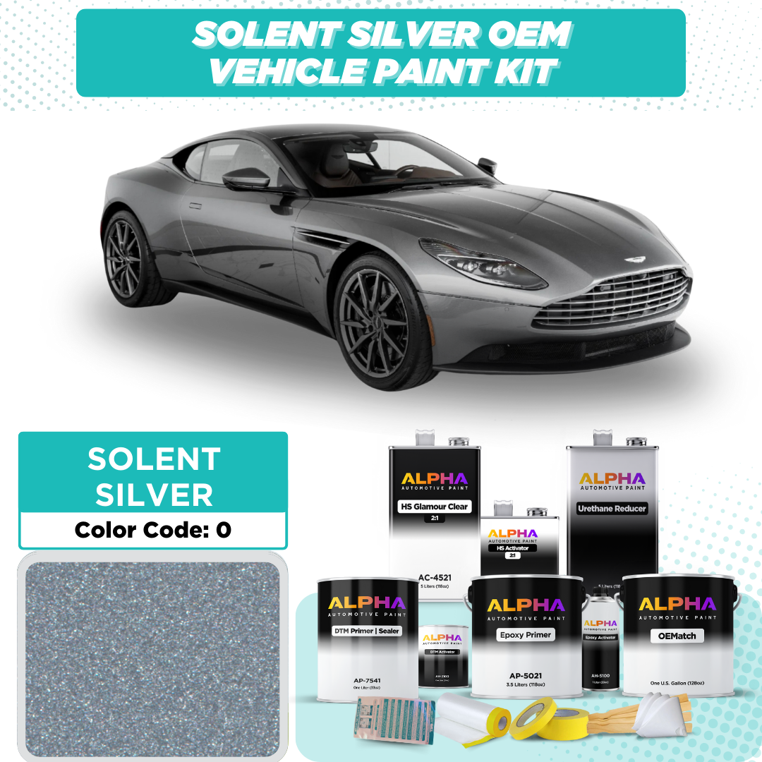 ASTON MARTIN SOLENT SILVER M. 1102 | OEMatch Vehicle Paint Kit