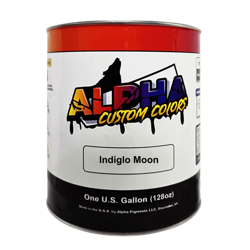 Indiglo Moon Paint Basecoat - The Spray Source - Alpha Pigments