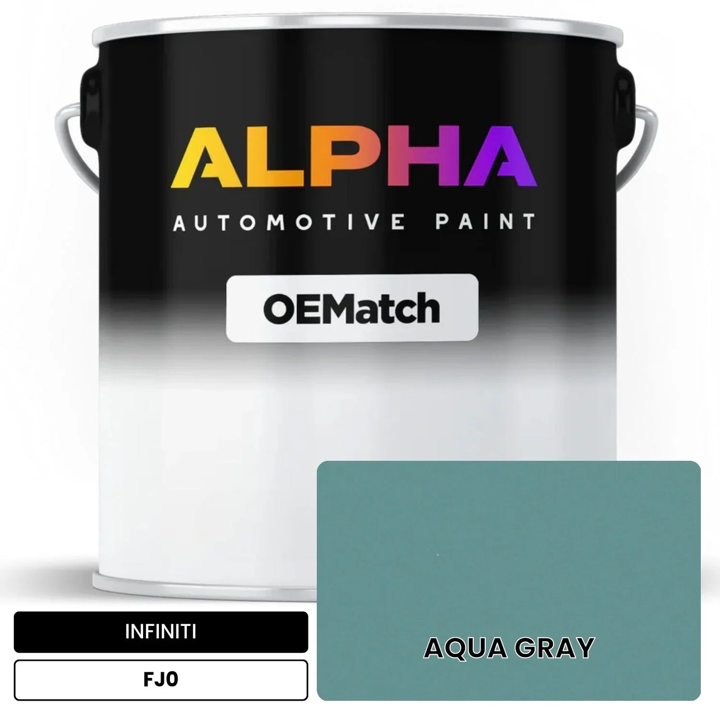 INFINITI AQUA GRAY FJ0 OEMatch Basecoat