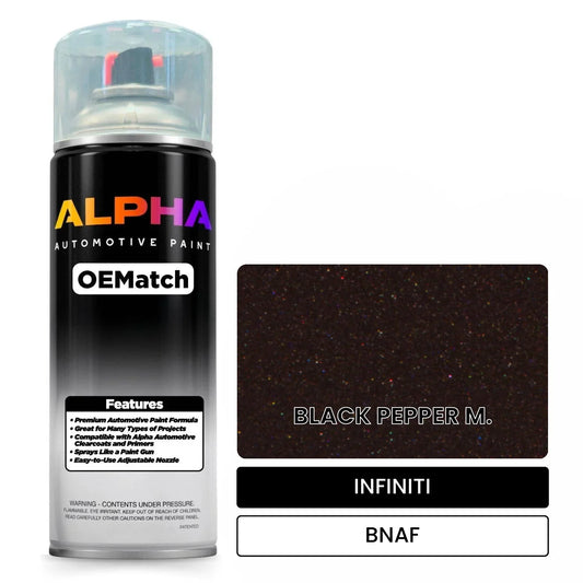 INFINITI BLACK PEPPER M. BNAF OEMatch Spraycan
