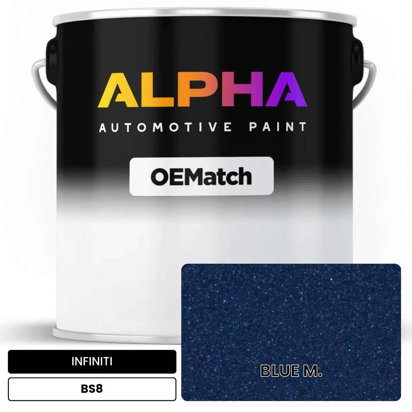 INFINITI BLUE M. BS8 OEMatch Basecoat