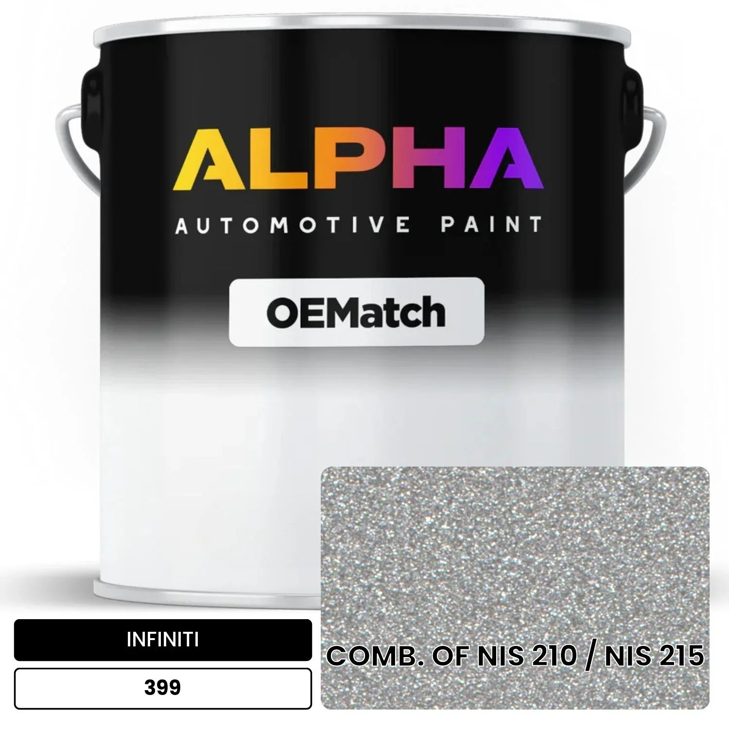 INFINITI COMB. OF NIS 210 / NIS 215 399 OEMatch Basecoat