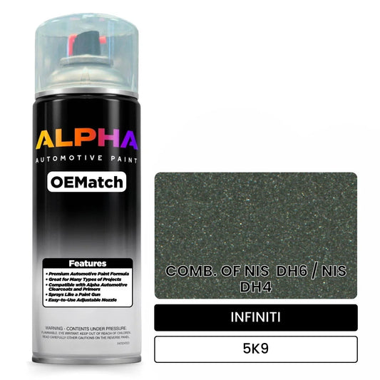 INFINITI COMB. OF NIS  DH6 / NIS  DH4 5K9 OEMatch Spraycan