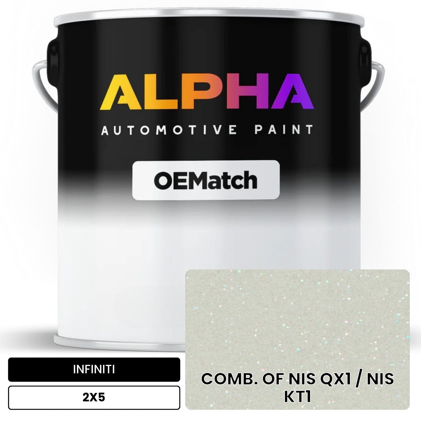 INFINITI COMB. OF NIS QX1 / NIS KT1 2X5 OEMatch Basecoat