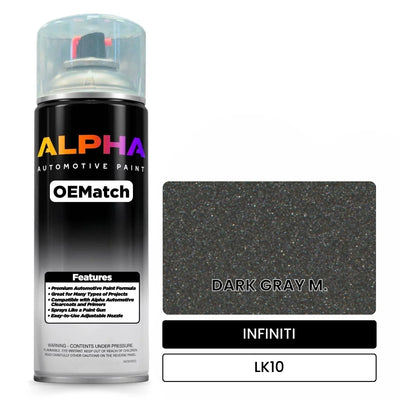 INFINITI DARK GRAY M. LK10 | OEMatch Automotive Spraycan