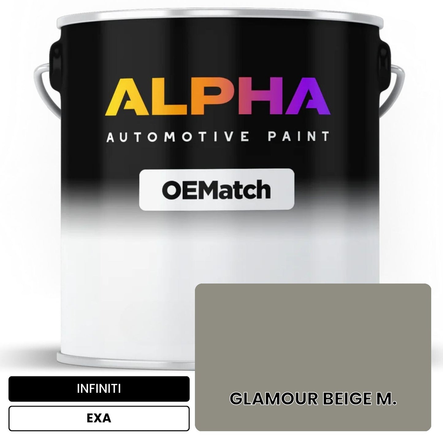 INFINITI GLAMOUR BEIGE M. EXA OEMatch Basecoat