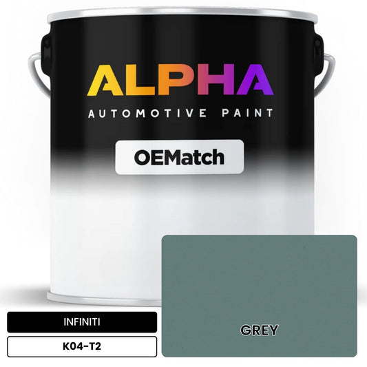 INFINITI GREY K04-T2 OEMatch Basecoat