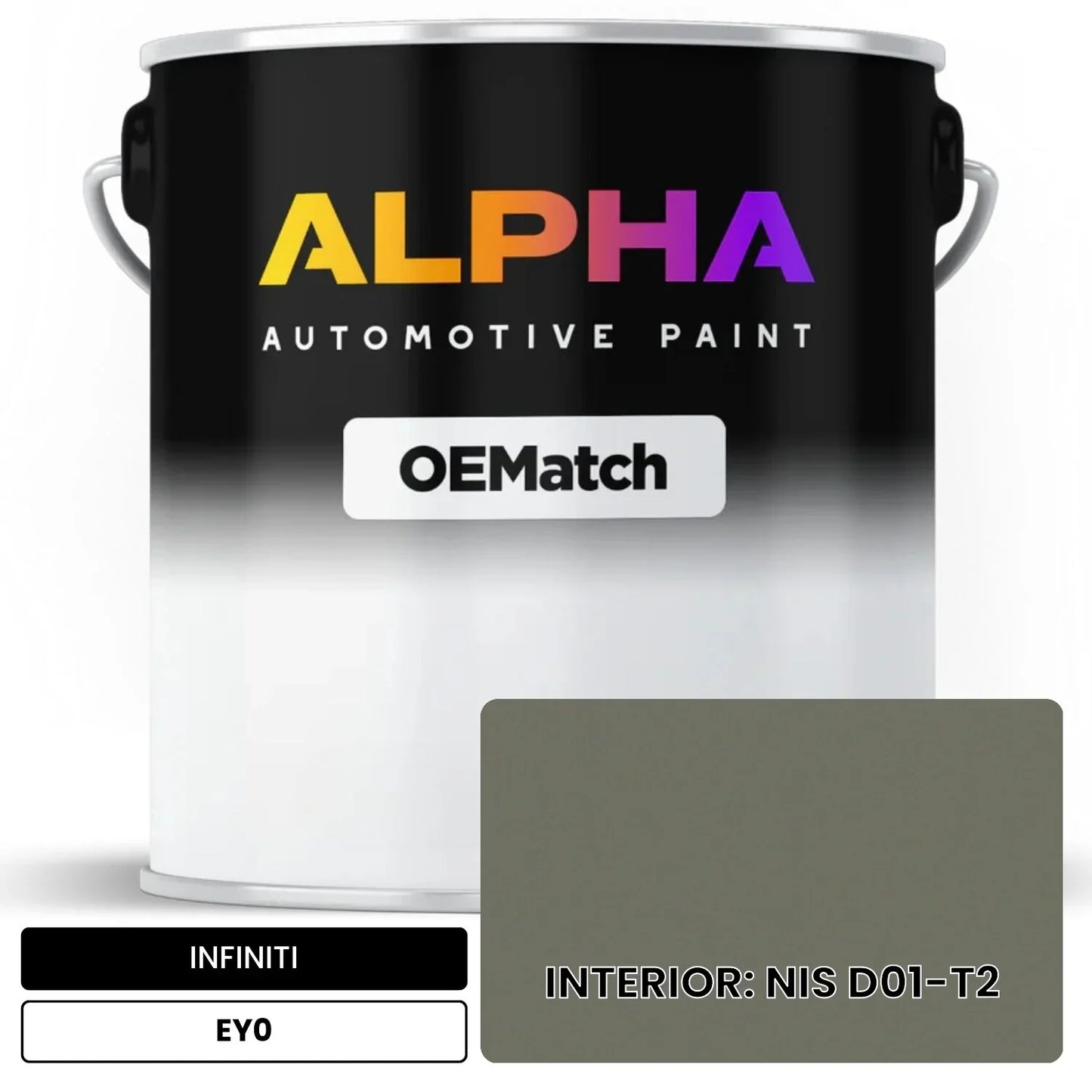 INFINITI INTERIOR: NIS D01-T2 EY0 OEMatch Basecoat