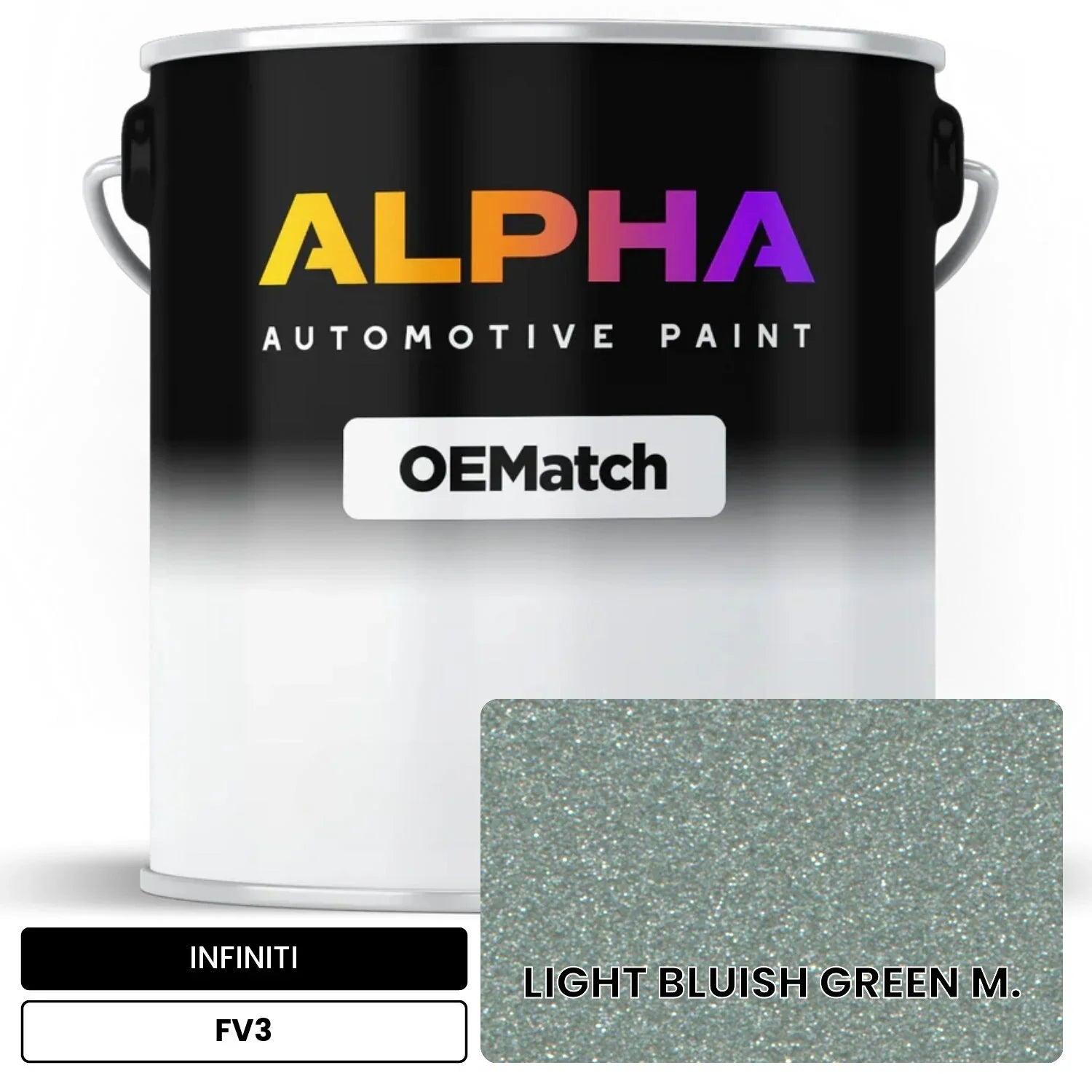 INFINITI LIGHT BLUISH GREEN M. FV3 OEMatch Basecoat