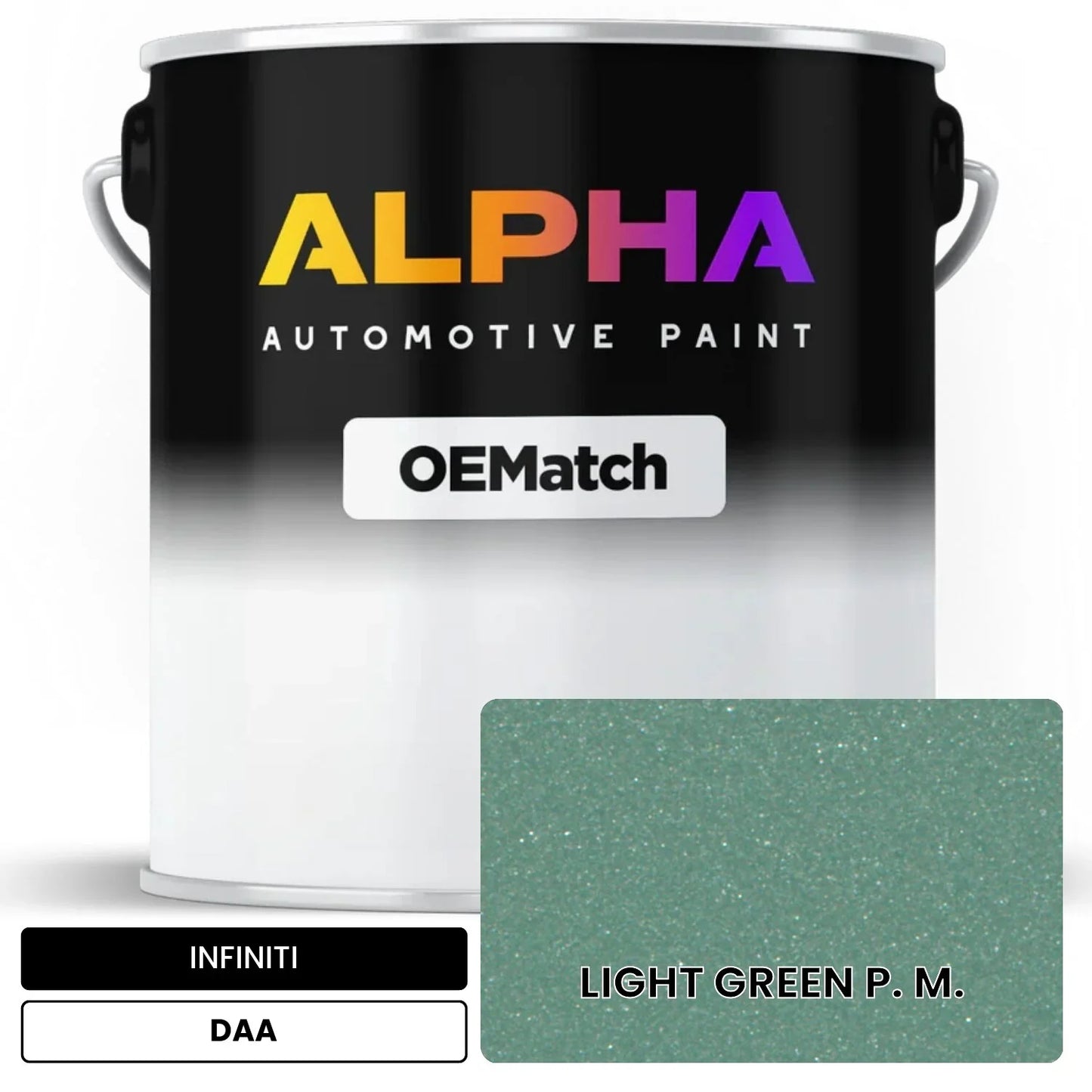 INFINITI LIGHT GREEN P. M. DAA OEMatch Basecoat