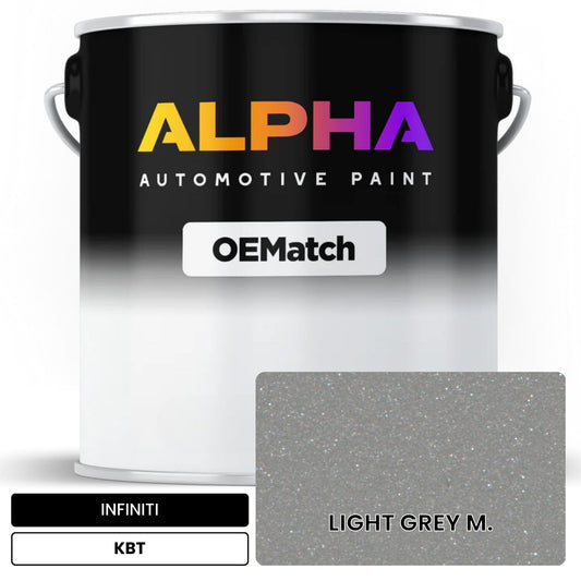 INFINITI LIGHT GREY M. KBT OEMatch Basecoat
