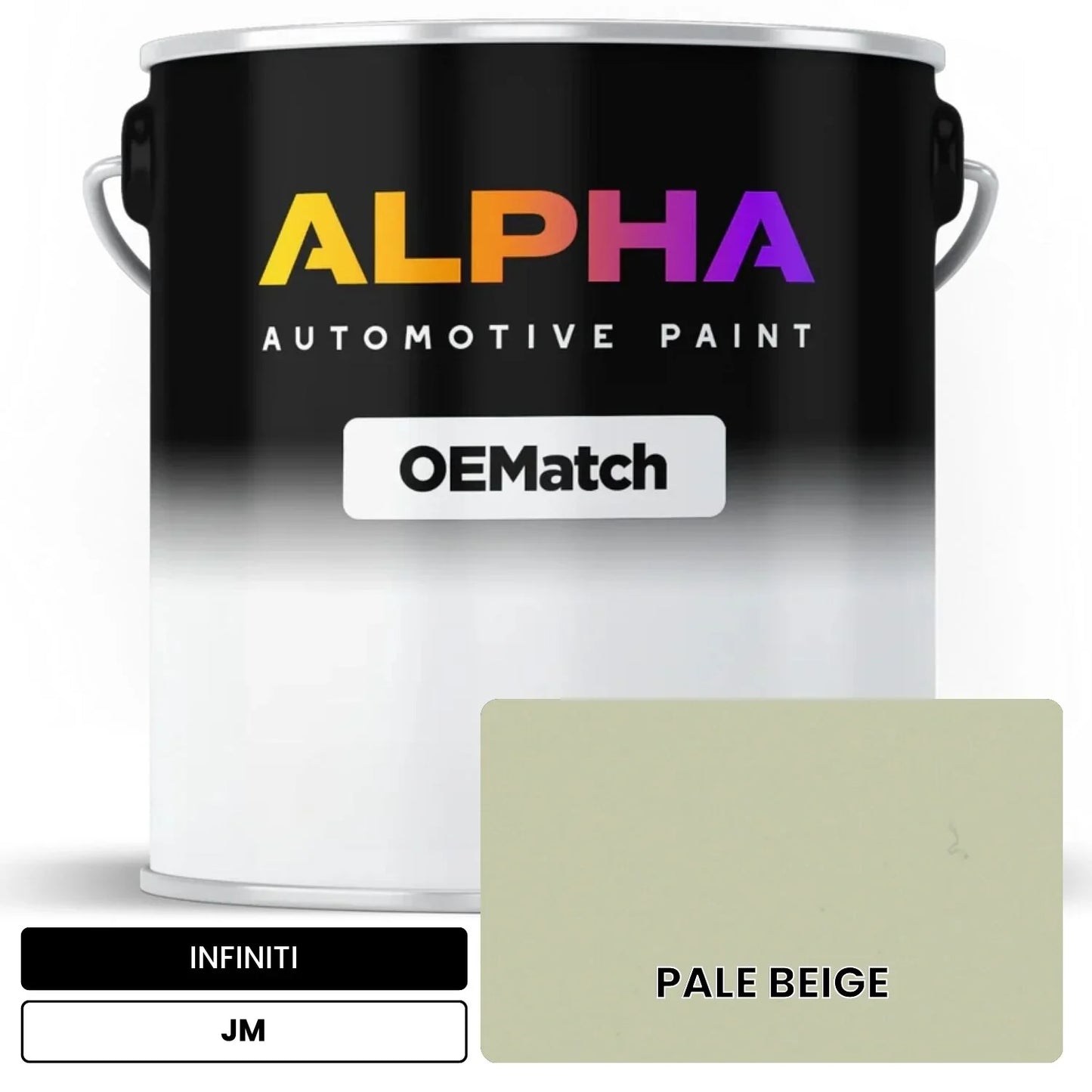 INFINITI PALE BEIGE JM OEMatch Basecoat