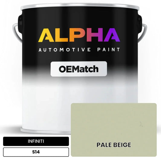 INFINITI PALE BEIGE S14 OEMatch Basecoat