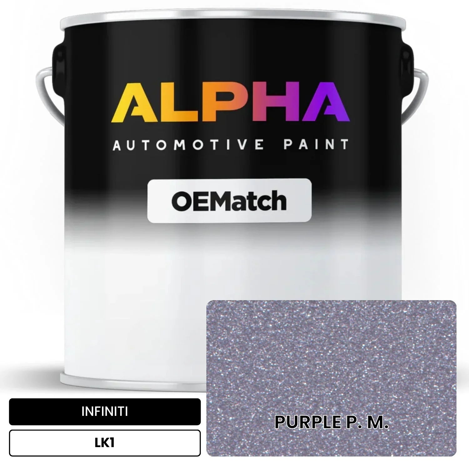 INFINITI PURPLE P. M. LK1 OEMatch Basecoat