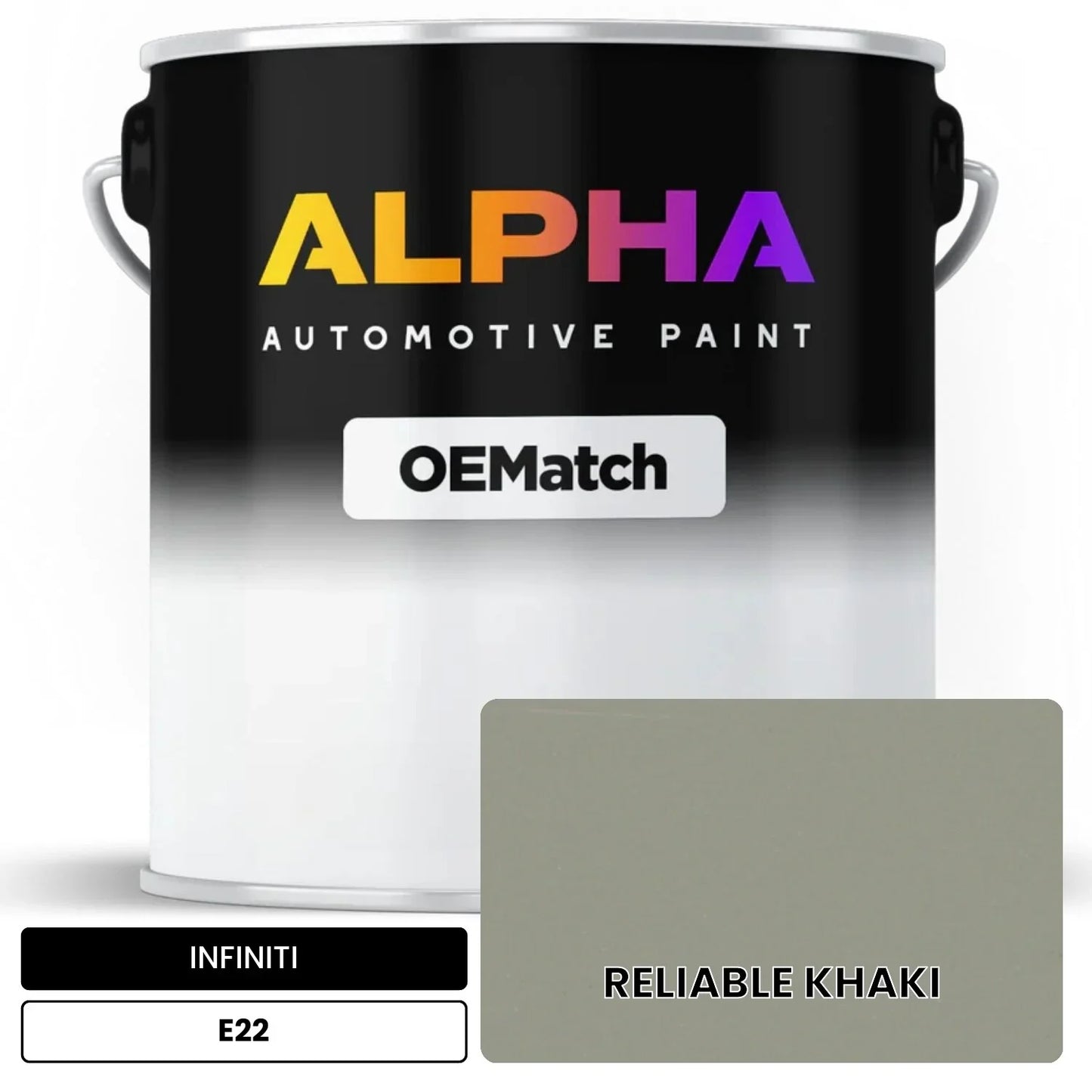 INFINITI RELIABLE KHAKI E22 OEMatch Basecoat