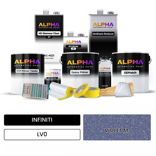 INFINITI VIOLET M. LV0 OEMatch Vehicle Paint Kit