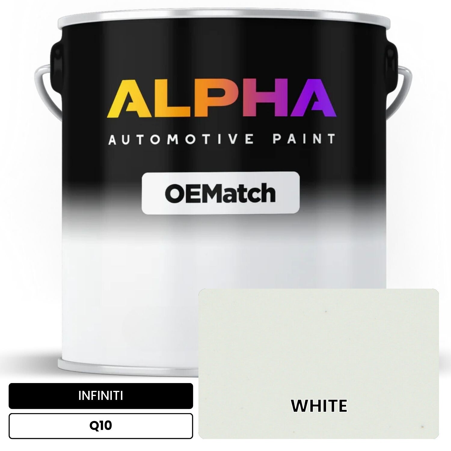 INFINITI WHITE Q10 OEMatch Basecoat