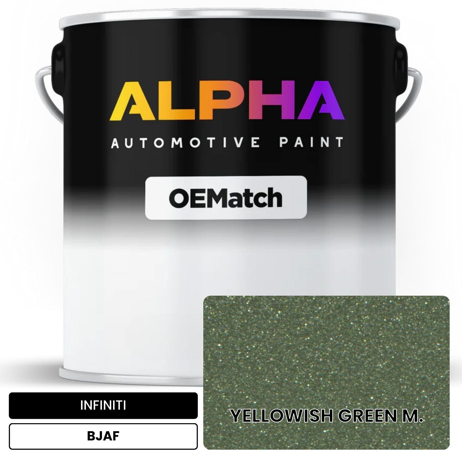 INFINITI YELLOWISH GREEN M. BJAF OEMatch Basecoat