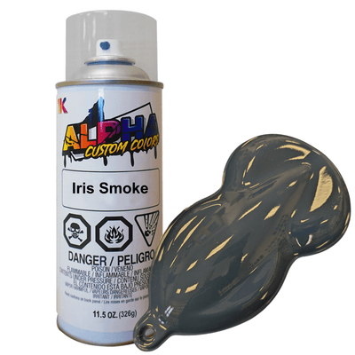 Iris Smoke Spray Can Midcoat - The Spray Source - Alpha Pigments