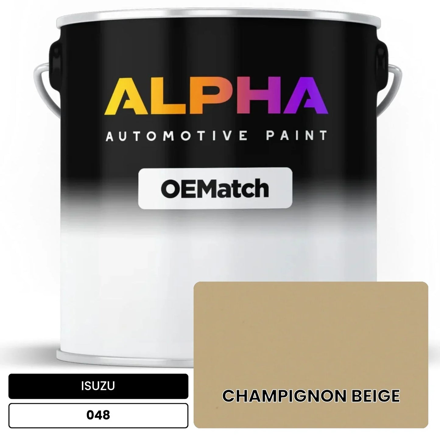 ISUZU CHAMPIGNON BEIGE 048 OEMatch Basecoat