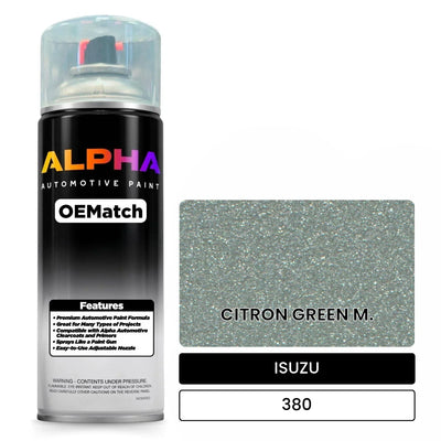 ISUZU CITRON GREEN M. 380 | OEMatch Automotive Spraycan