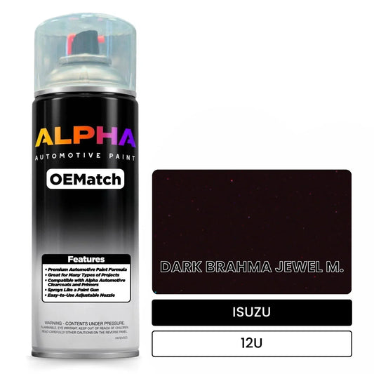 ISUZU DARK BRAHMA JEWEL M. 12U OEMatch Spraycan