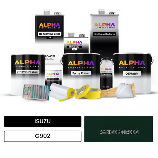 ISUZU RANGER GREEN G902 OEMatch Vehicle Paint Kit