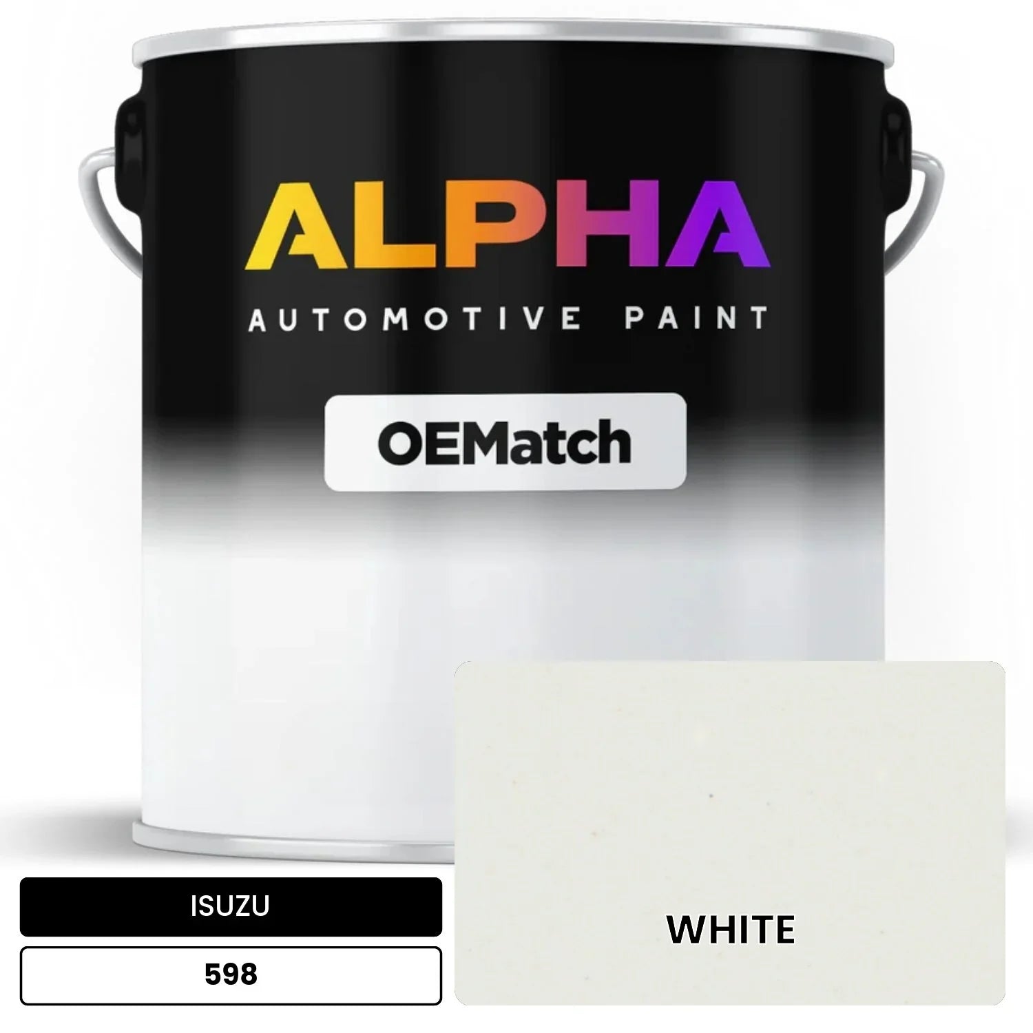 ISUZU WHITE 598 OEMatch Basecoat