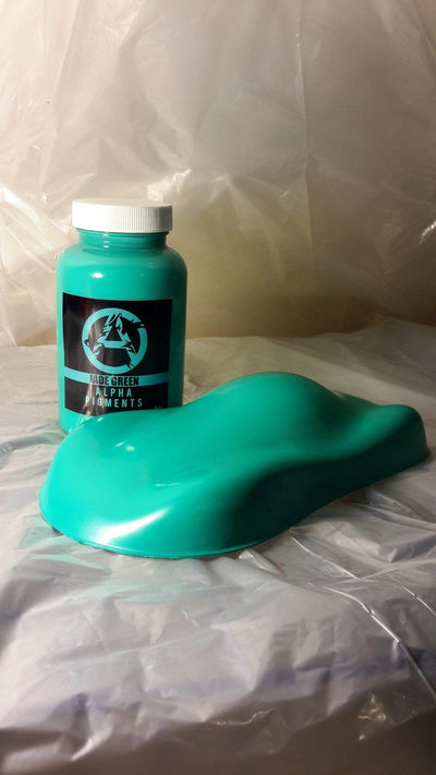 Jade Green Drop In Pigment | Liquid Wrap or Bedliner - The Spray Source - Alpha Pigments