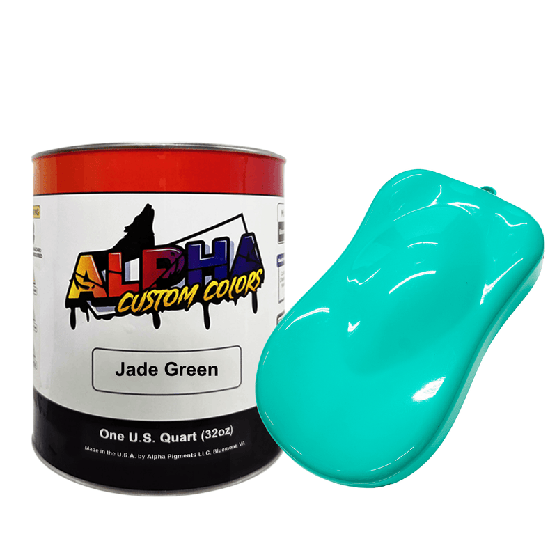 Jade Green Paint Basecoat - The Spray Source - Alpha Pigments