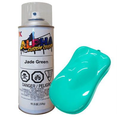 Jade Green Spray Can Midcoat - The Spray Source - Alpha Pigments