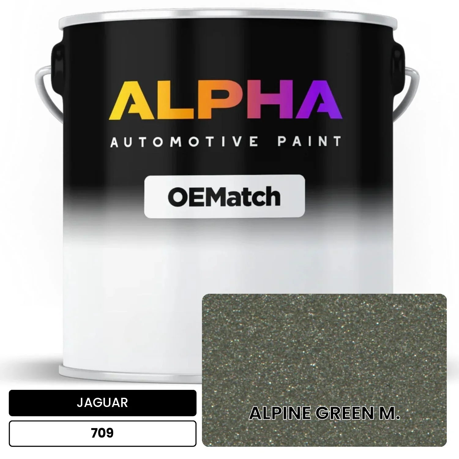 JAGUAR ALPINE GREEN M. 709 OEMatch Basecoat