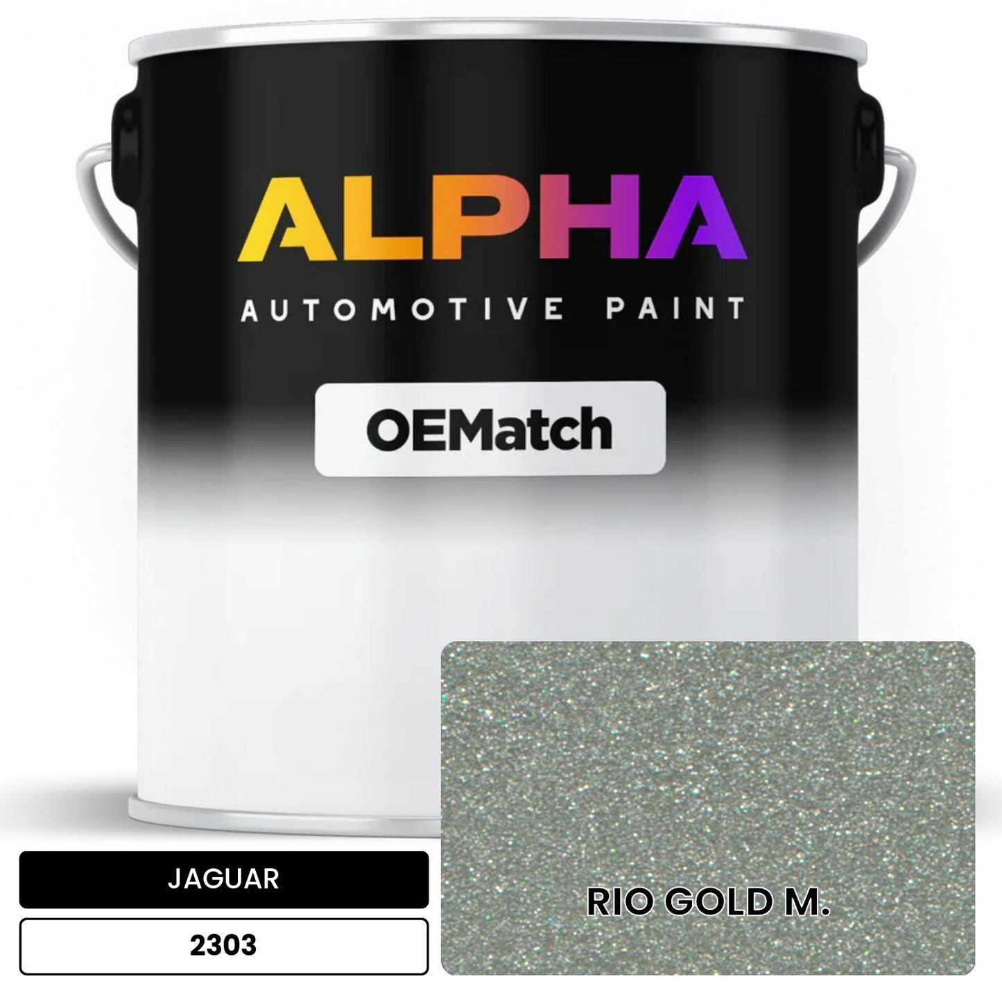 JAGUAR RIO GOLD M. 2303 OEMatch Basecoat