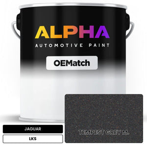 JAGUAR TEMPEST GREY M. LKS | OEMatch Automotive Basecoat